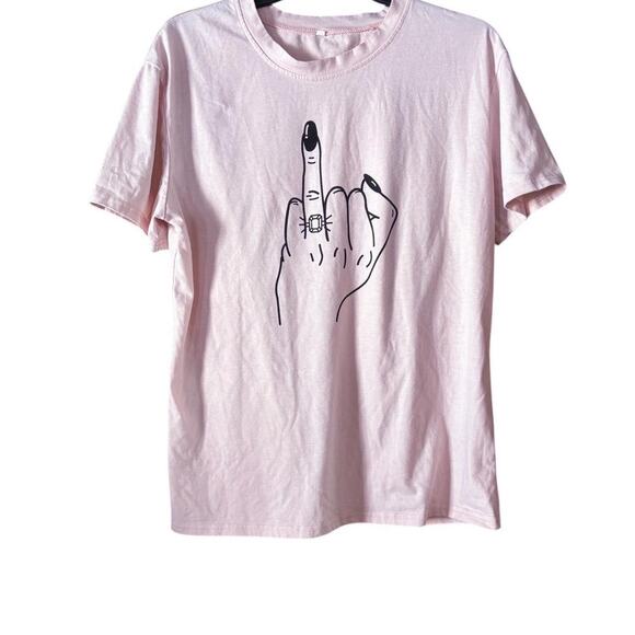 Engagement Ring Graphic Tee Funny Pink Bride-to-Be Shirt, Wedding Humor - Picture 1 of 4